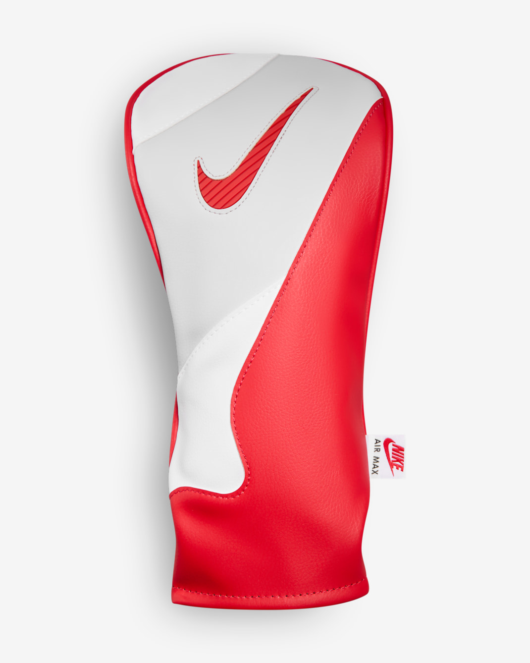 Nike Icon Golf Driver Headcover - Pure Platinum/White/University Red/University Red