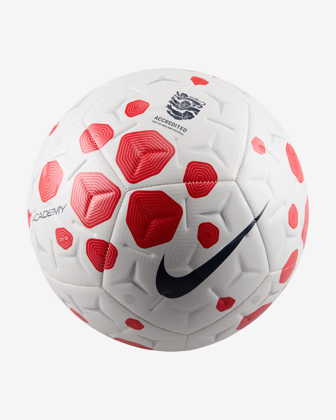 England FA Academy Nike Soccer Ball - White/Red/Blue