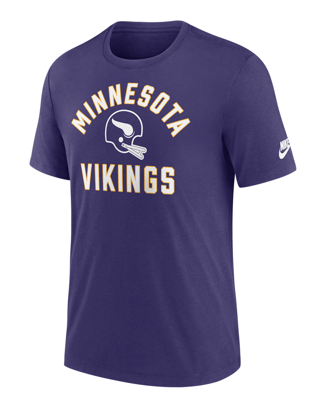 Minnesota Vikings Favorable Timeline Men's Nike NFL T-Shirt - Purple