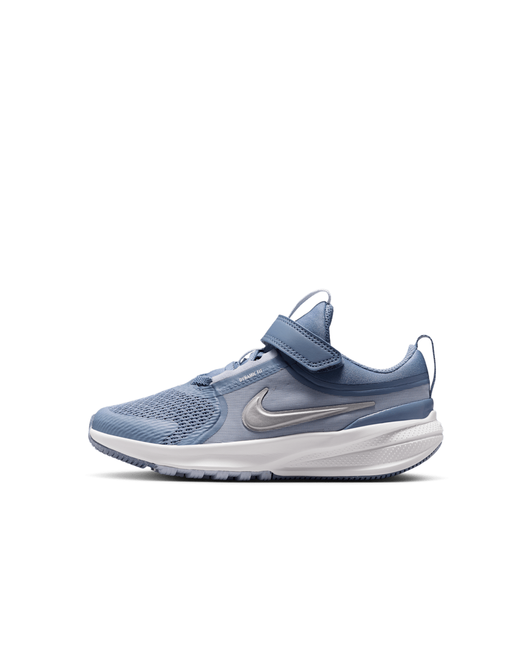 Nike Star Runner 5 Küçük Çocuk Koşu Ayakkabısı - World Indigo/Ghost/Platinum Tint/Metallic Silver