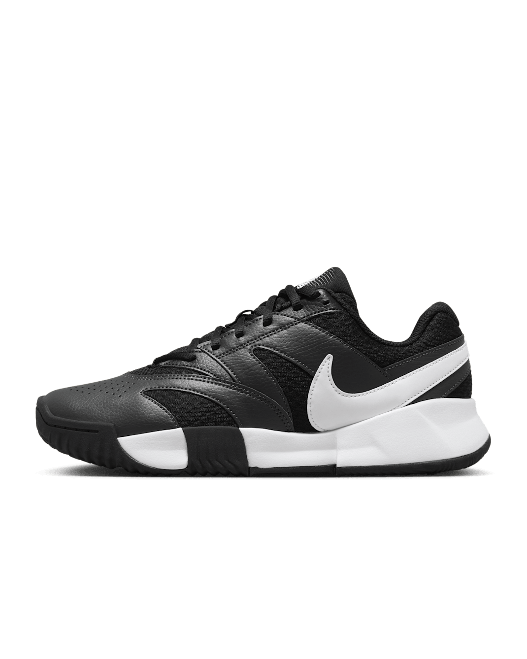 NikeCourt Lite 4 Tennisschuh für Sandplätze für Damen - Schwarz/Anthracite/Weiß