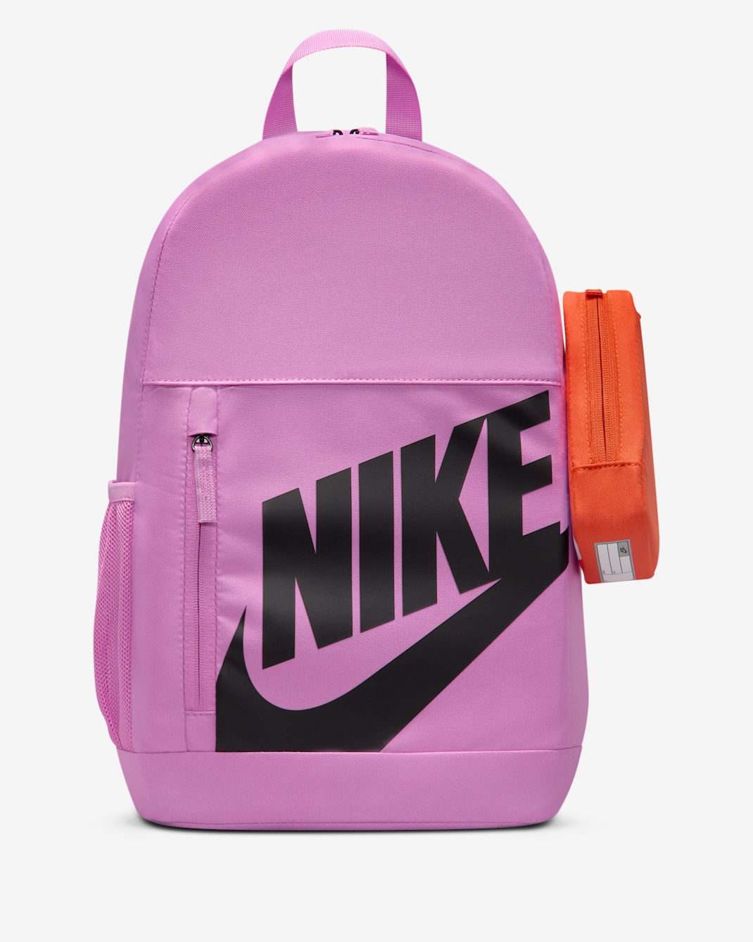Nike Older Kids' Backpack (20L) - Light Magenta/Orange/Black