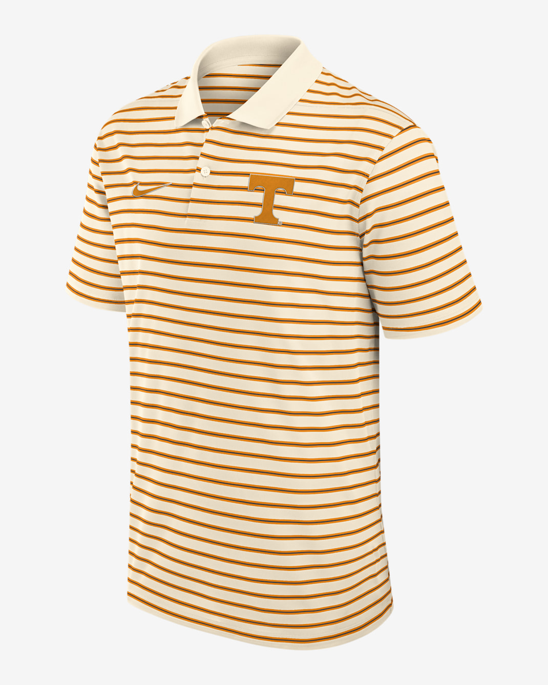 Tennessee Striped Men's Nike Dri-FIT College Polo - Tan/Beige