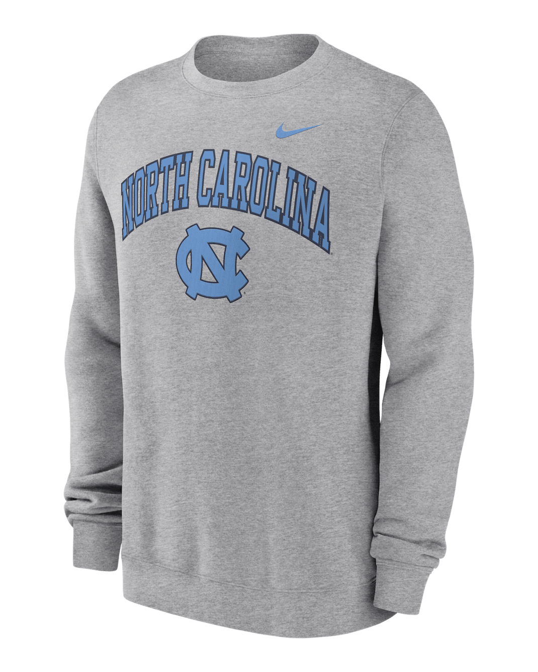 North Carolina Arch Men's Nike College Pullover Crew - Grey