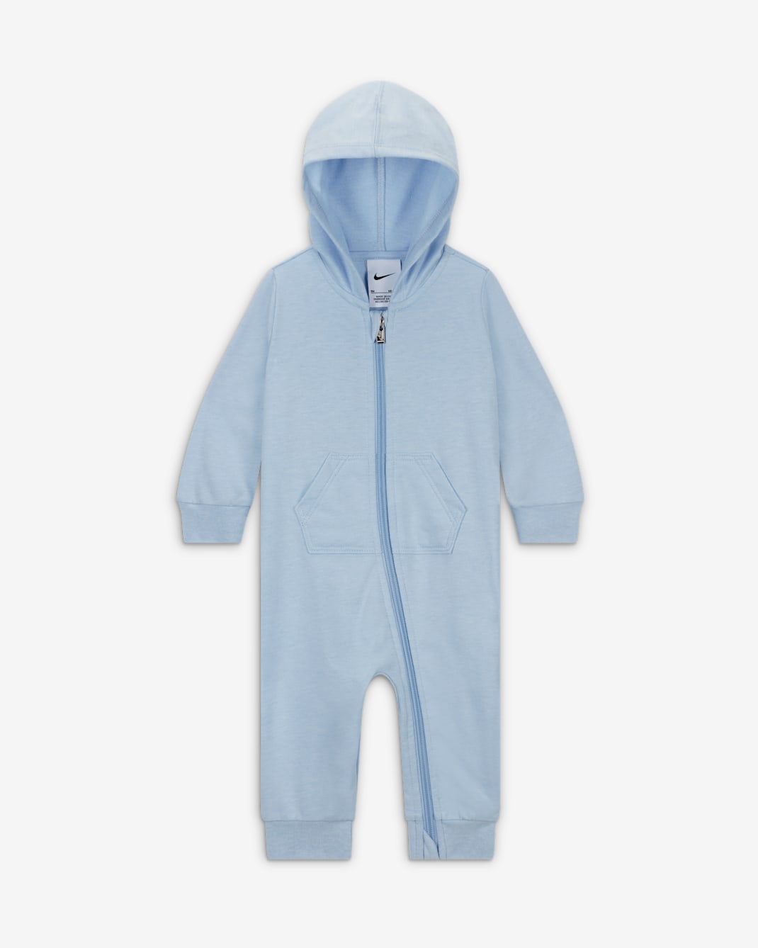Nike Baby Essentials Baby Hooded Coverall - Cobalt Bliss