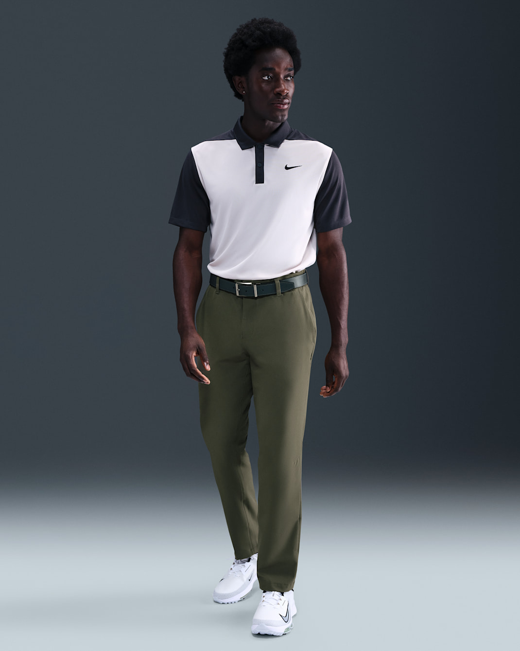 Slanke Nike Tour Repel Flex-golfbukser til mænd - Medium Olive/Medium Olive