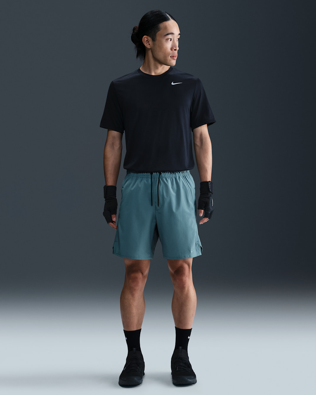 Nike Unlimited Men's Dri-FIT 7" Unlined Versatile Shorts - Smokey Blue/Black/Smokey Blue