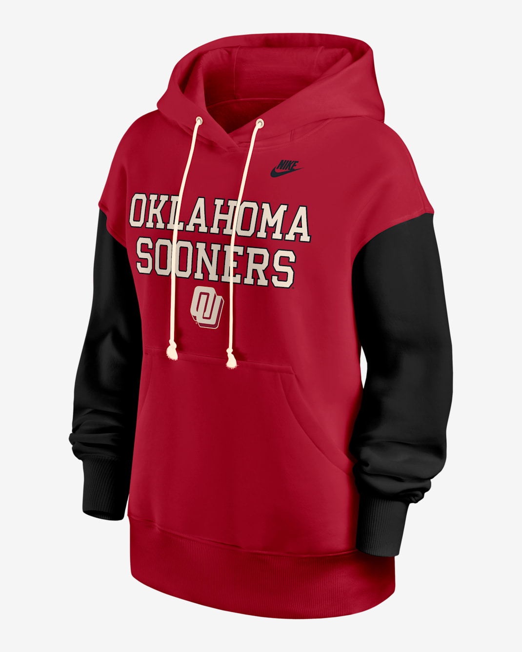 Oklahoma Legacy Phoenix Women's Nike College Pullover Hoodie - Crimson