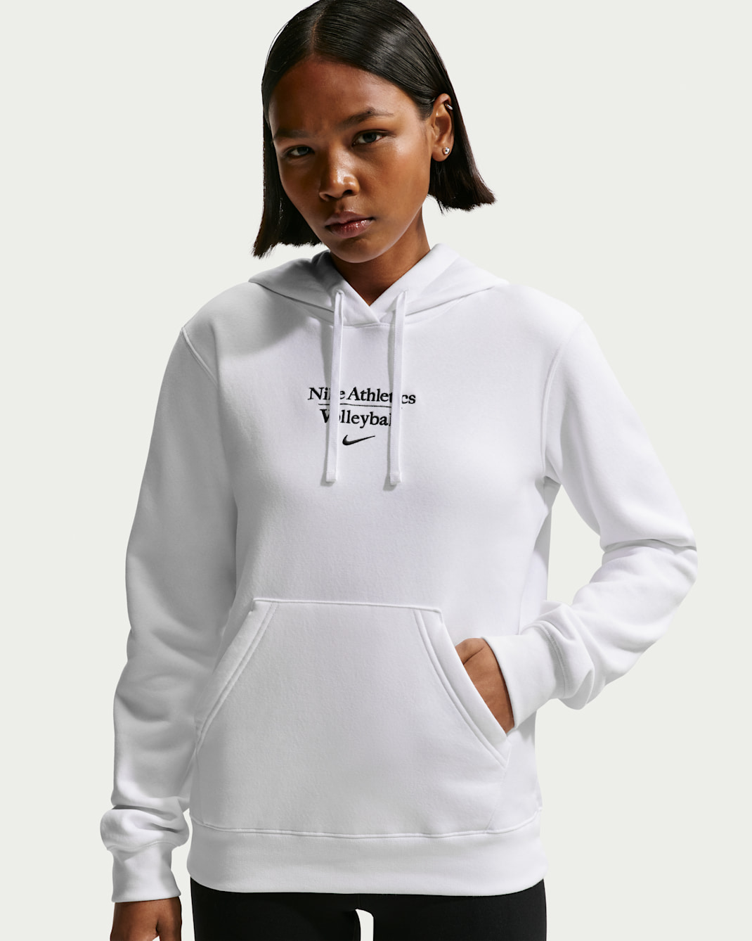 Nike Women's Volleyball Pullover Hoodie - White