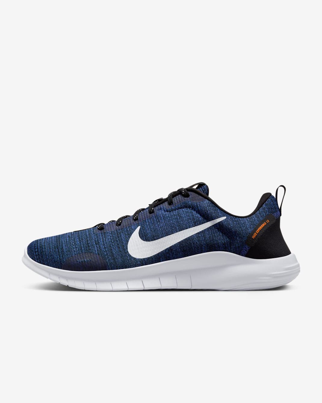 Nike Flex Experience Run 12 Men's Road Running Shoes - Astronomy Blue/Black/Hyper Crimson/White