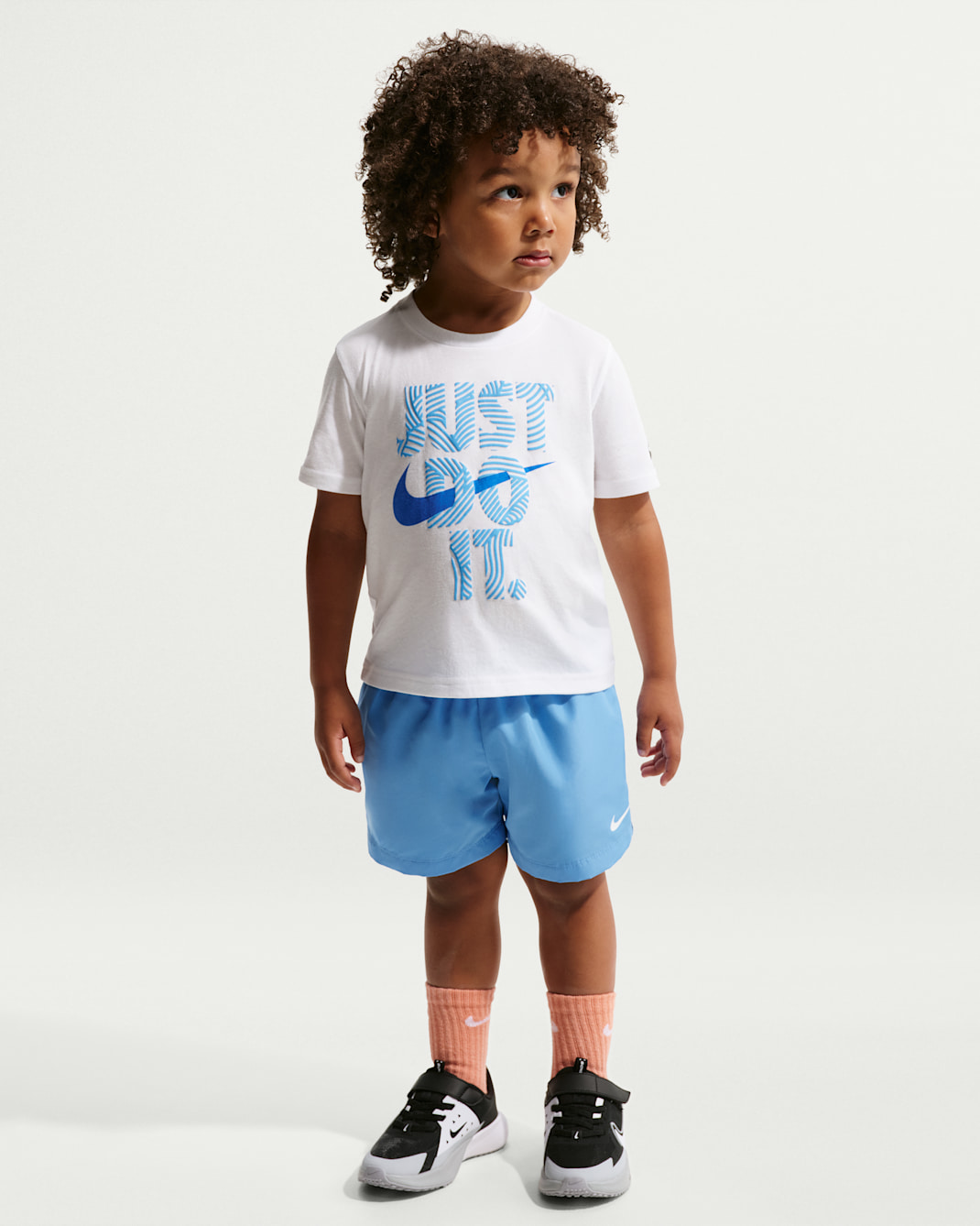 Shorts Icon de tejido Woven infantil Nike Dri-FIT - Azul universitario