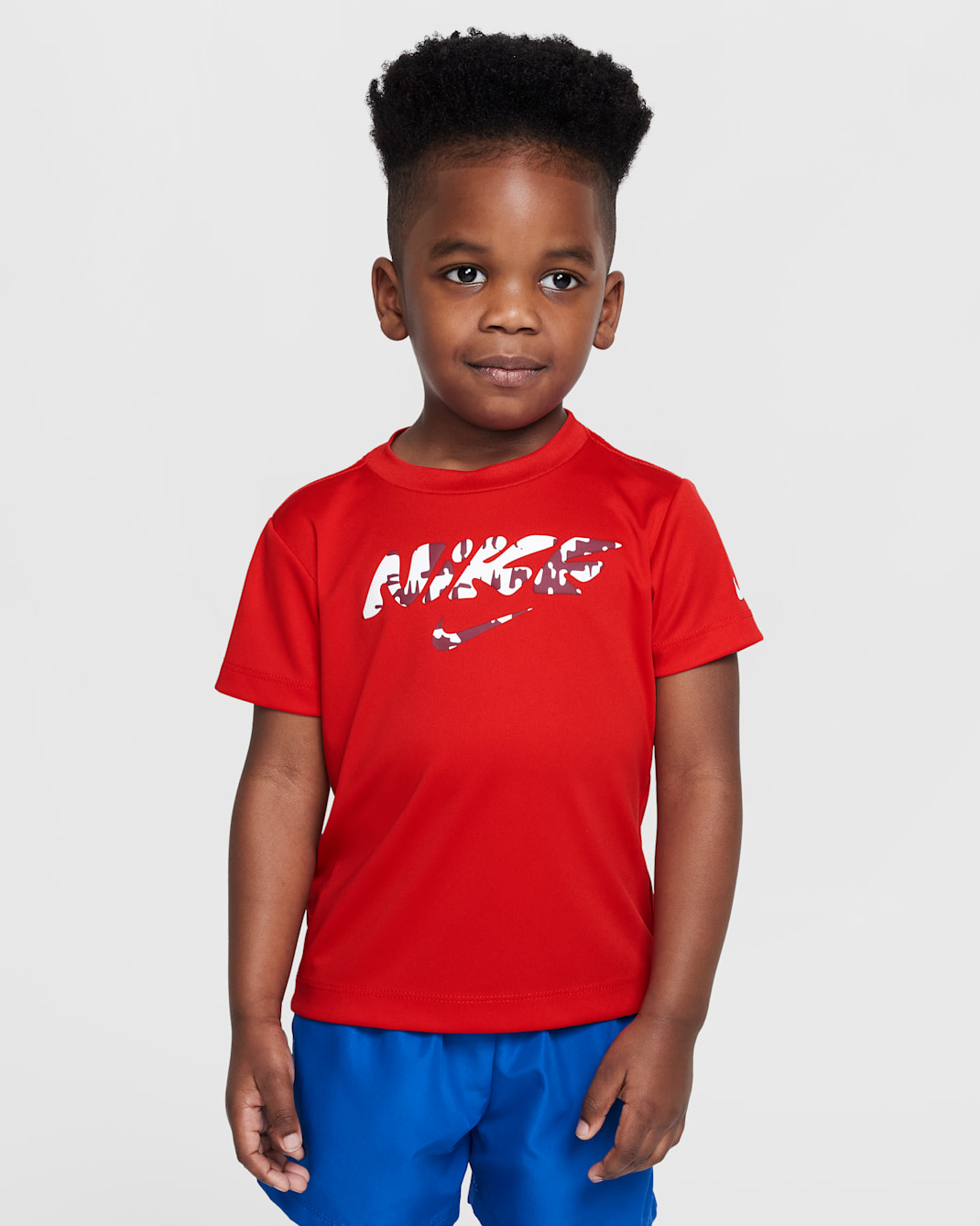 Nike Dri-FIT Toddler Multi Bold Graphic Top - University Red