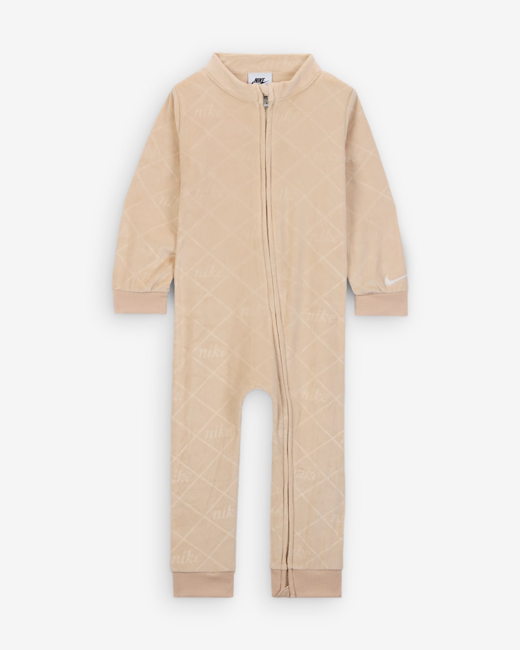 Nike Baby (12-24M) Cozy Monogram Coverall - Sanddrift