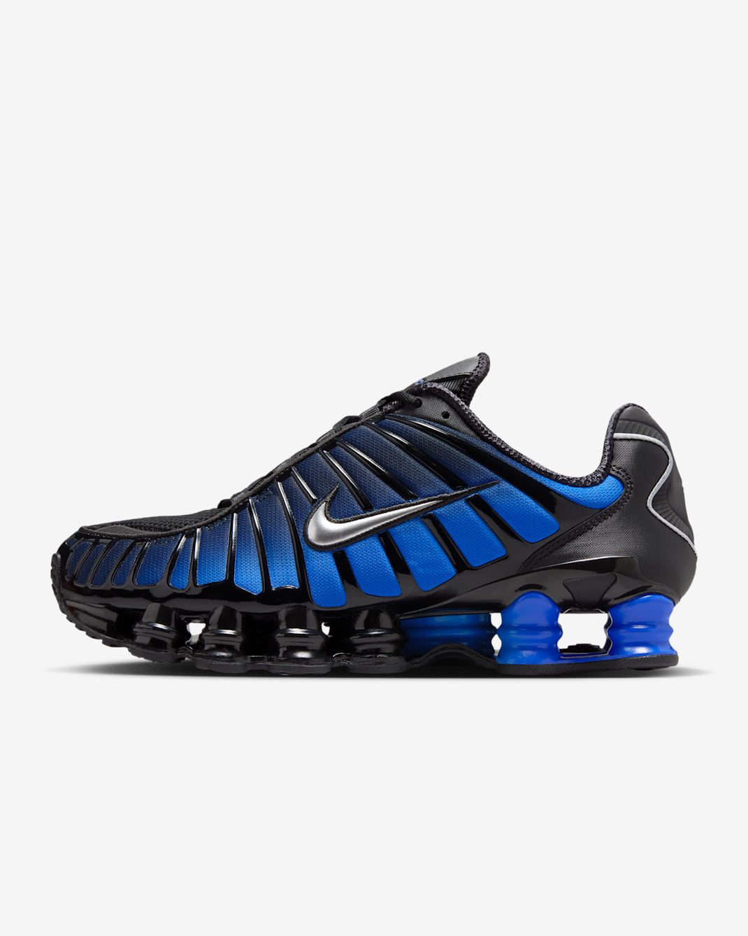Nike Shox TL damesschoenen - Game Royal/Zwart/Metallic Silver