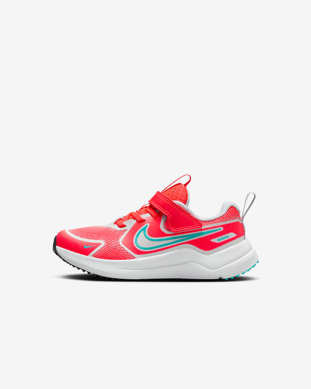 Nike Cosmic Runner Younger Kids' Shoes - Bright Crimson/Pure Platinum/Black/Dusty Cactus