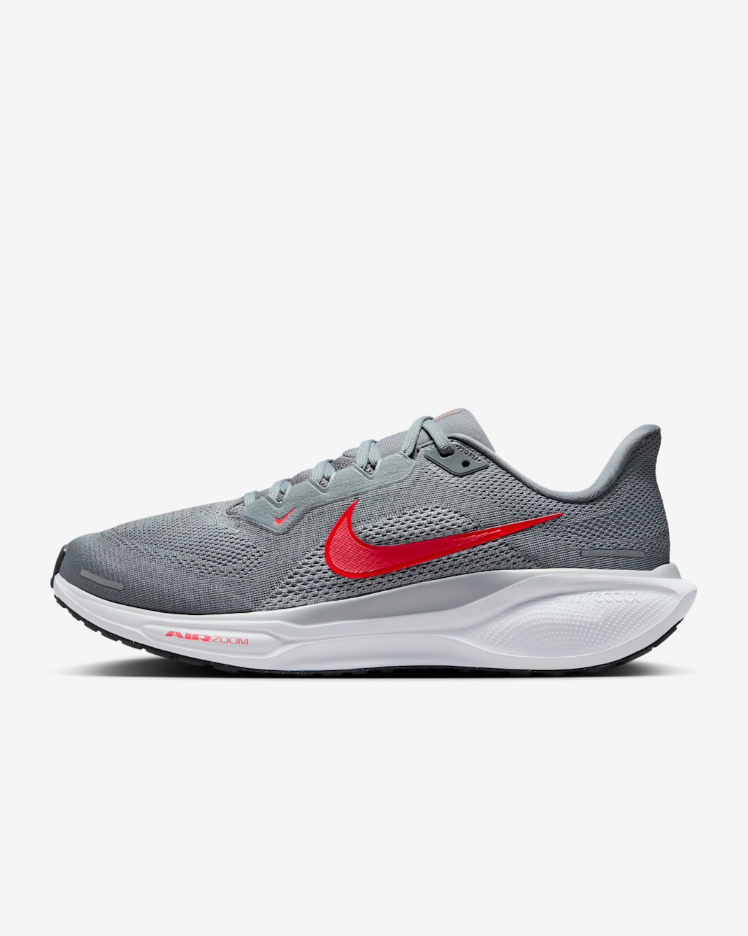 Nike Pegasus 41 Men's Road Running Shoes - Cool Grey/Wolf Grey/Pure Platinum/Bright Crimson