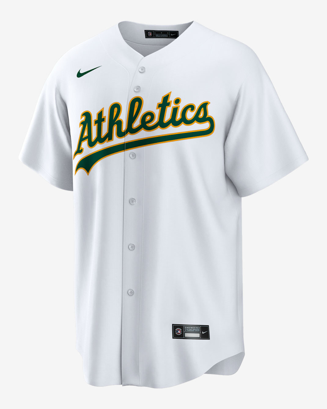 Esteury Ruiz Athletics Men's Nike MLB Replica Jersey - White