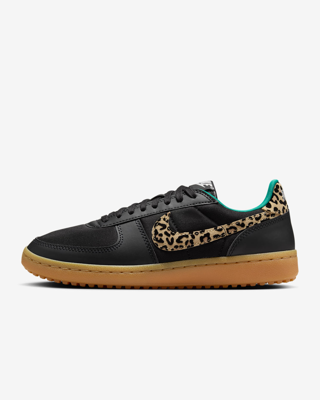 Sapatilhas Nike Field General SE para mulher - Preto/Castanho Gum claro/Verde Neptune/Sesame