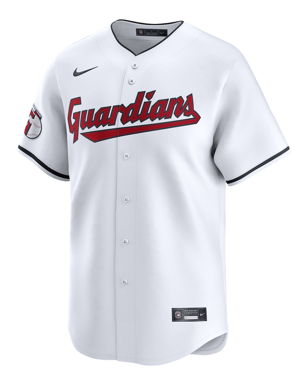 Jersey de la MLB Limited Dri-FIT ADV Nike para hombre José Ramírez Cleveland Guardians - Blanco