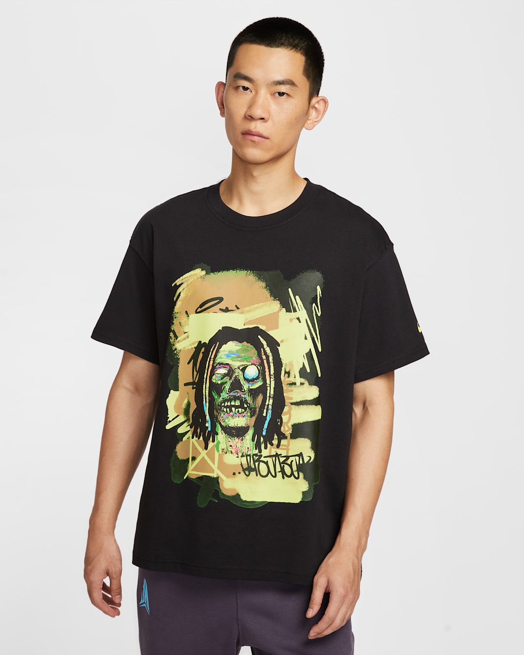 Ja Nike Men's Basketball M90 T-Shirt - Black