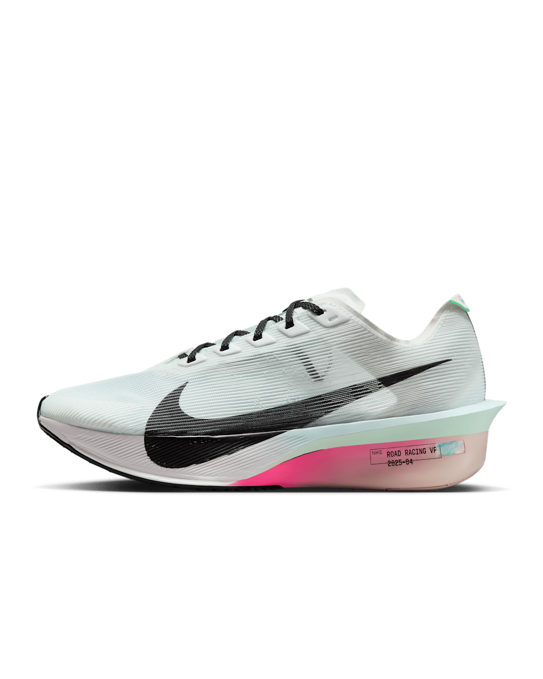 Nike Vaporfly 4 Women's Road Racing Shoes - White/Hyper Pink/Mint Foam/Black