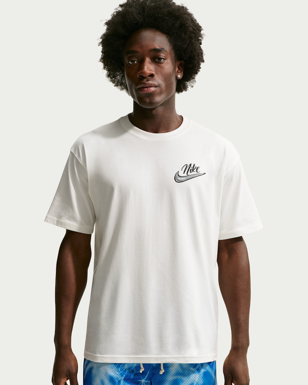 Nike Men's Basketball T-Shirt - Sail