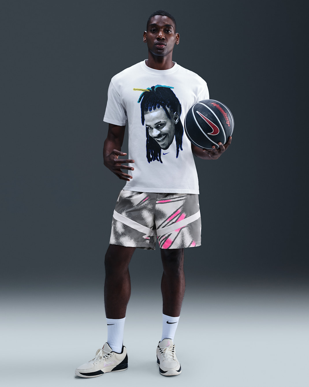 Shorts de básquetbol Dri-FIT Icon de 15 cm para hombre Ja - Polvo fotón/Polvo fotón