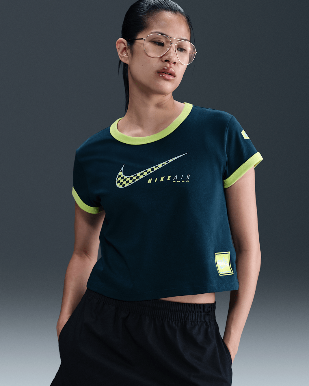 Nike Sportswear Club Women's Short-Sleeve T-Shirt - Armory Navy