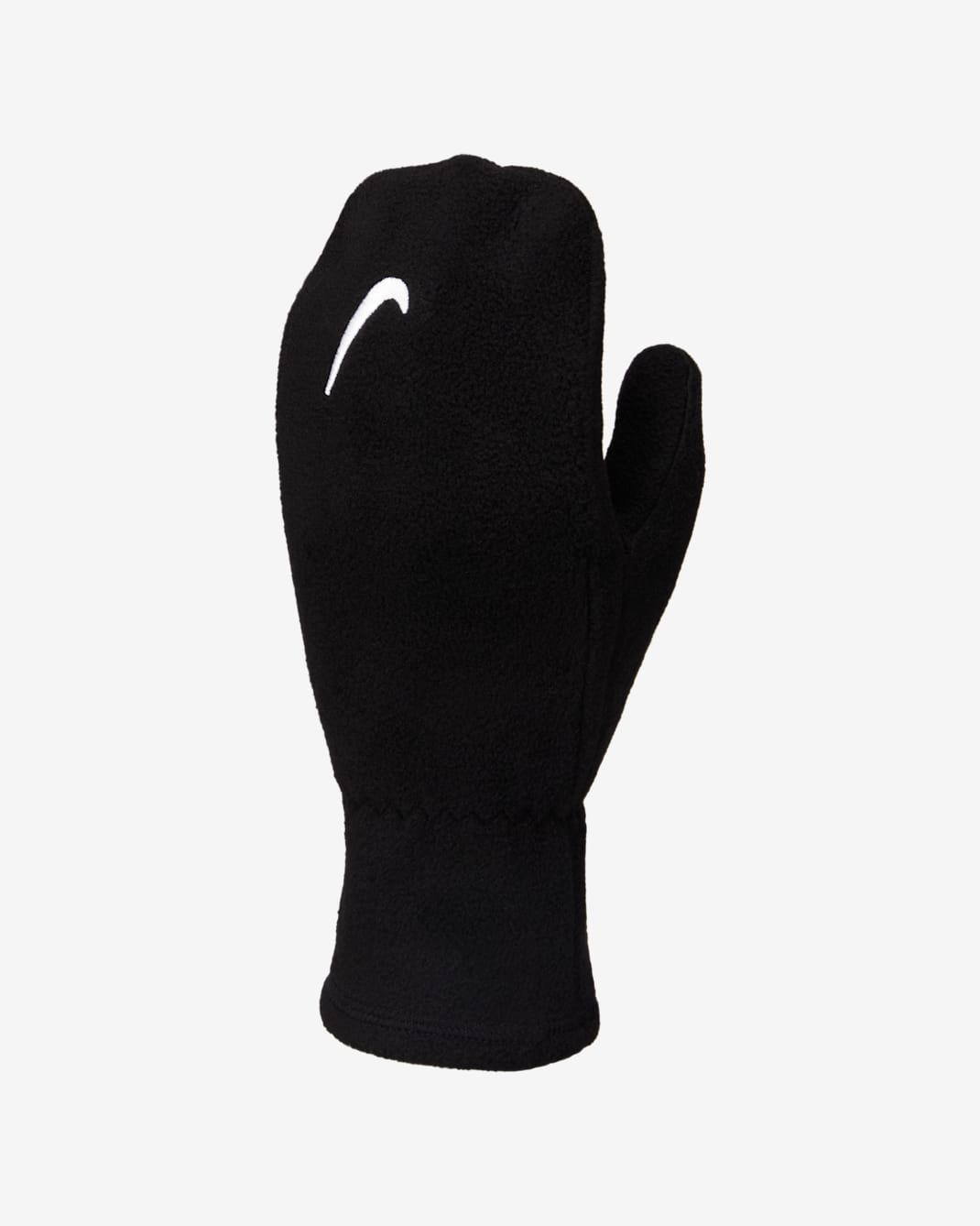 Nike One Older Kids' Therma-FIT Fleece Mittens (1 Pair) - Black/White