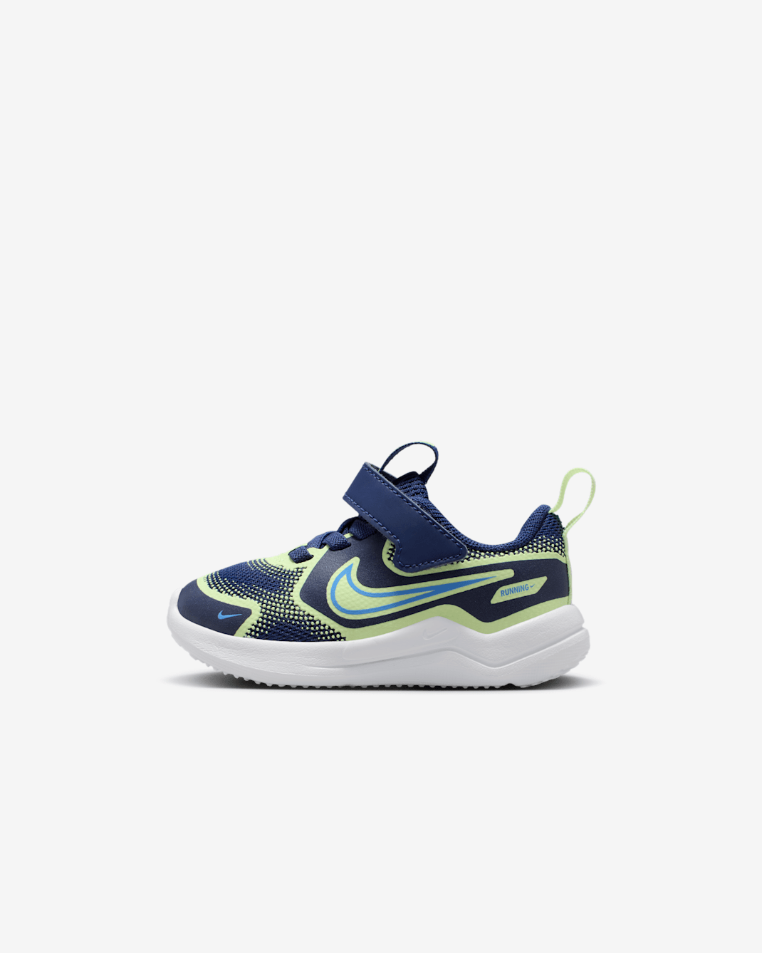 Nike Cosmic Runner Baby/Toddler Shoes - Blue Void/Barely Volt/University Blue