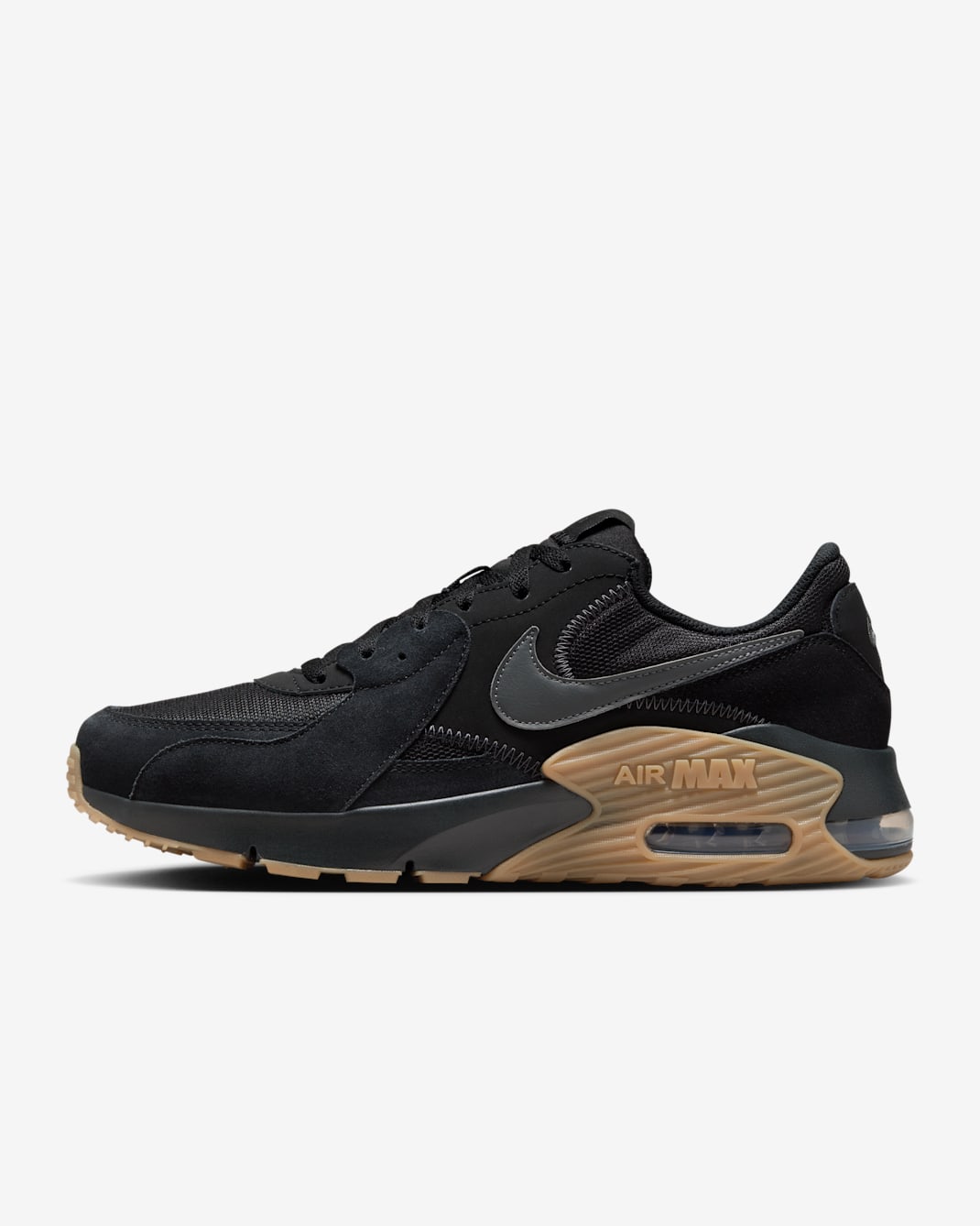 Tenis para hombre Nike Air Max Excee - Negro/Marrón claro goma/Antracita