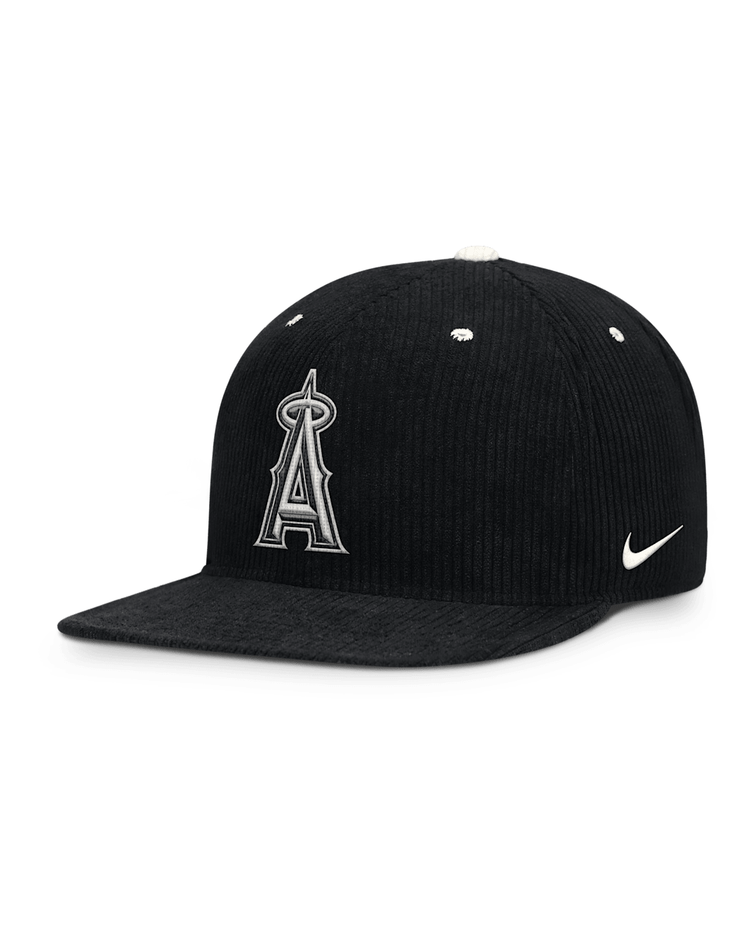 Los Angeles Angels Pro Men's Nike MLB Adjustable Hat - Black