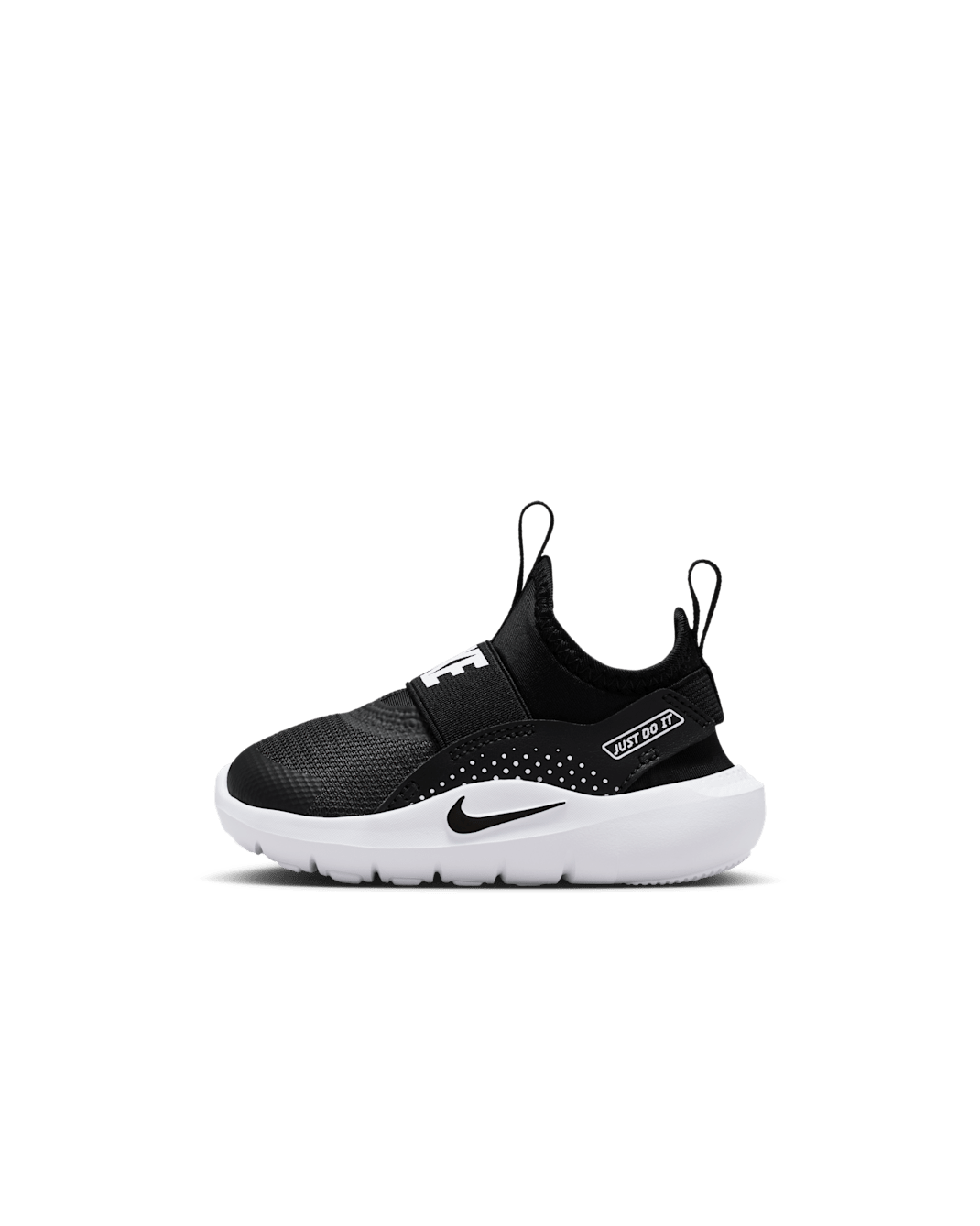 Nike Flex Runner 4 Baby/Toddler Shoes - Black/White/White/Black