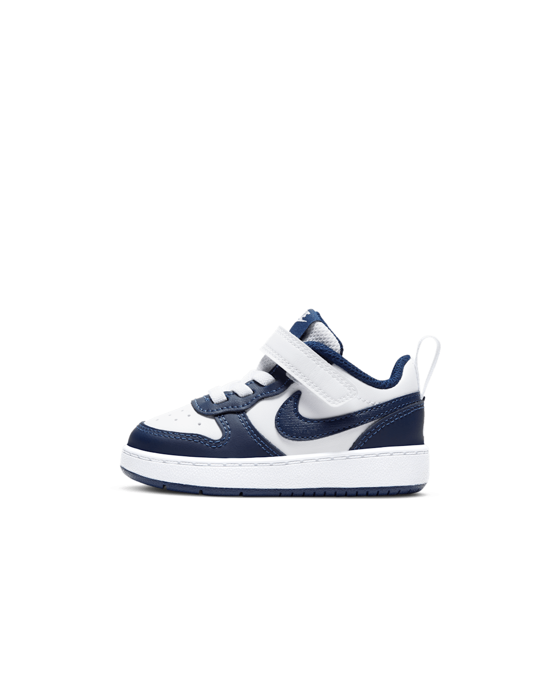 Nike Court Borough Low 2 Baby/Toddler Shoes - White/Signal Blue/Blue Void