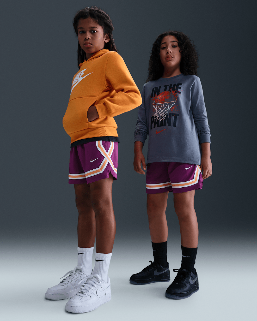 Nike Crossover Big Kids' Dri-FIT 5" Basketball Shorts - Bold Berry/White