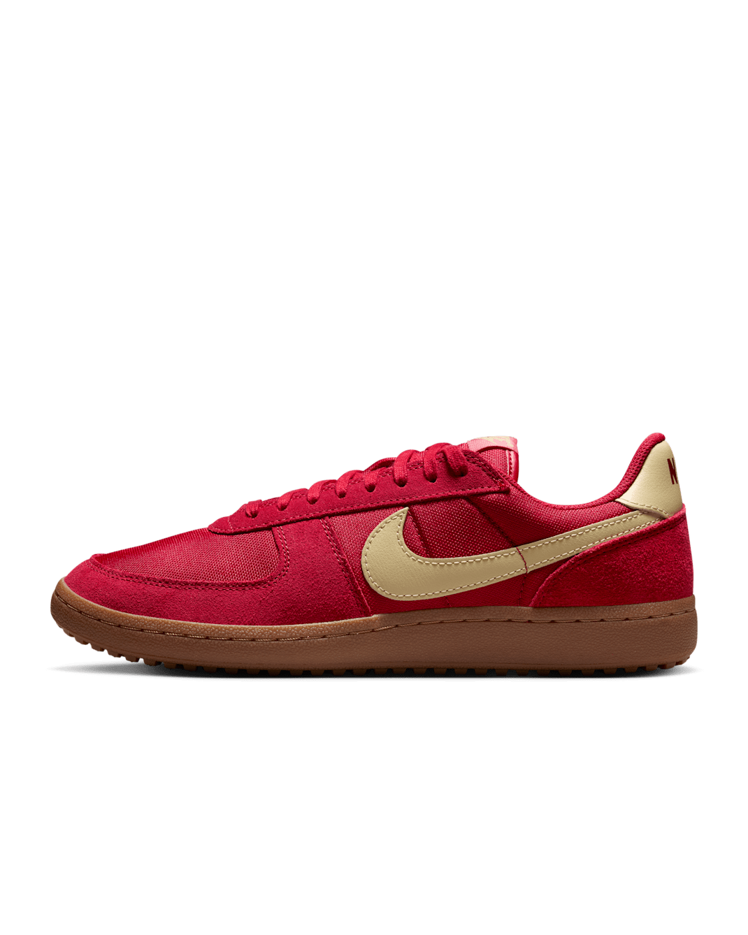 รองเท้าผู้ชาย Nike Field General - Gym Red/Gum Medium Brown/Team Gold