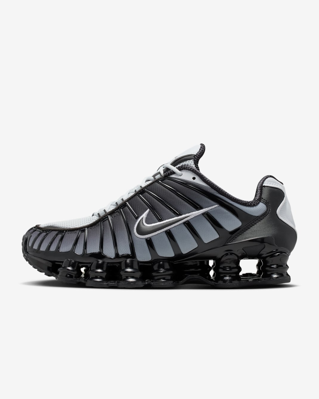 Tenis para hombre Nike Shox TL - Negro/Platino puro/Blanco