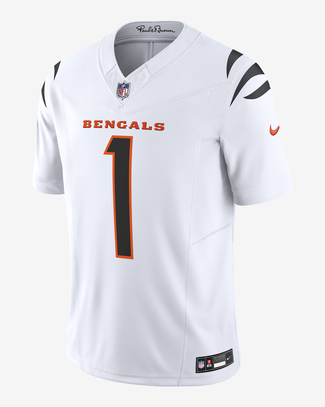 Jersey de fútbol americano Nike Dri-FIT de la NFL Limited para hombre Ja'Marr Chase Cincinnati Bengals - Blanco