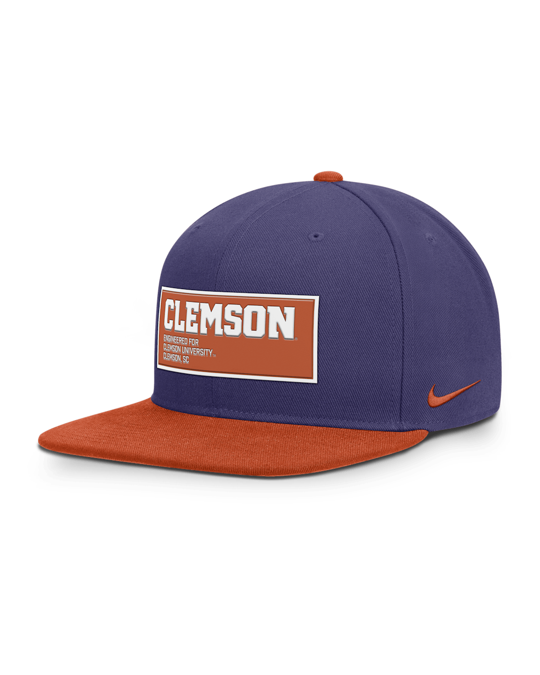 Clemson On-Field Pro Men's Nike Dri-FIT College Adjustable Hat - Purple