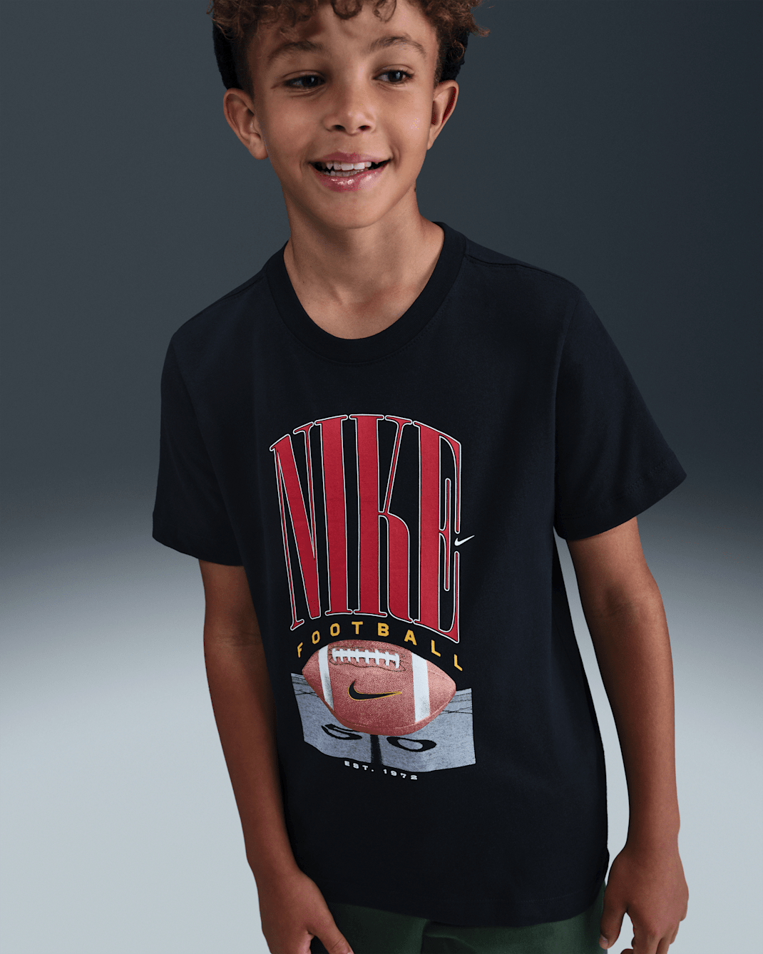 Nike Sportswear Big Kids' T-Shirt - Black