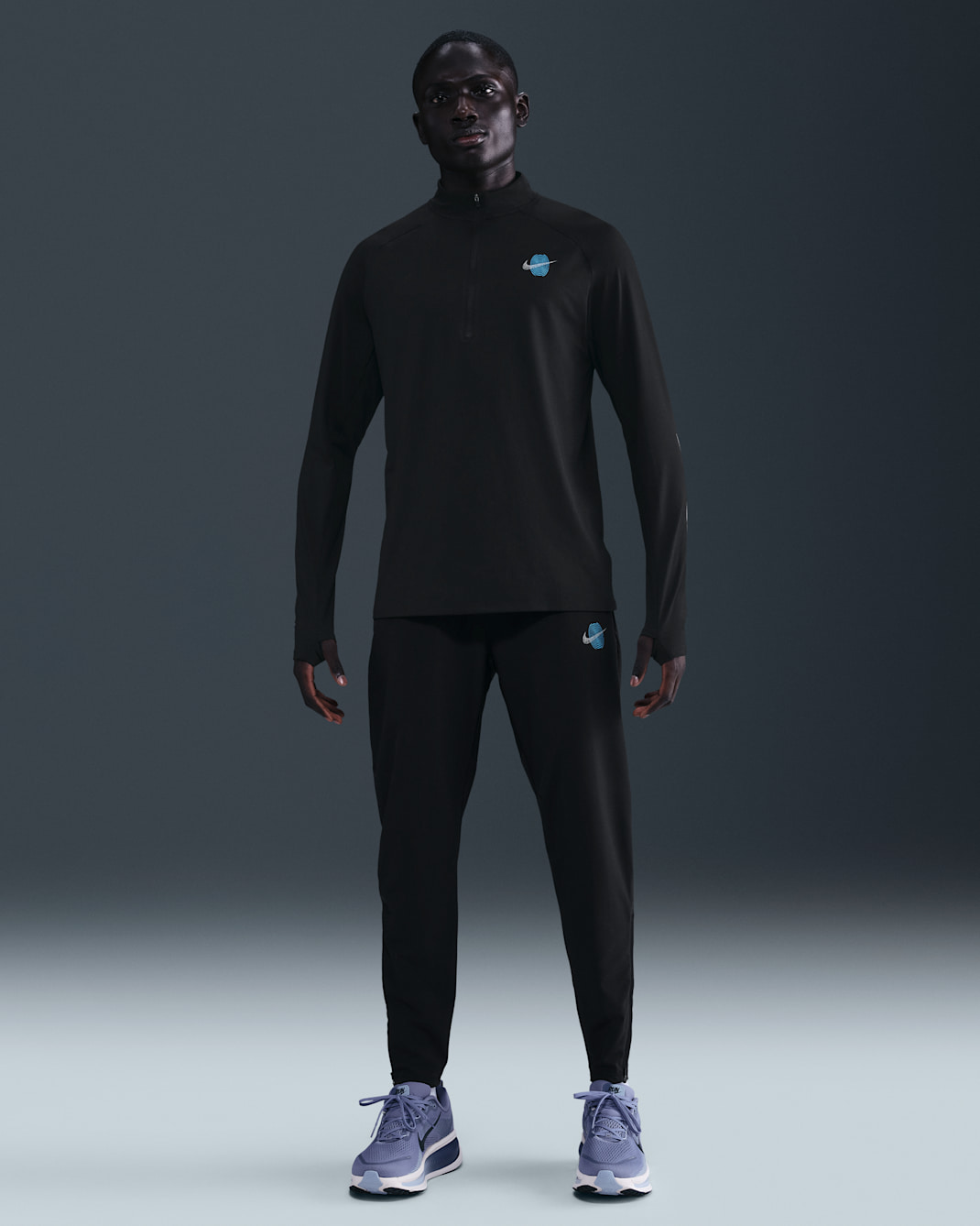 Nike Stride Men's Dri-FIT Woven Running Trousers - Black