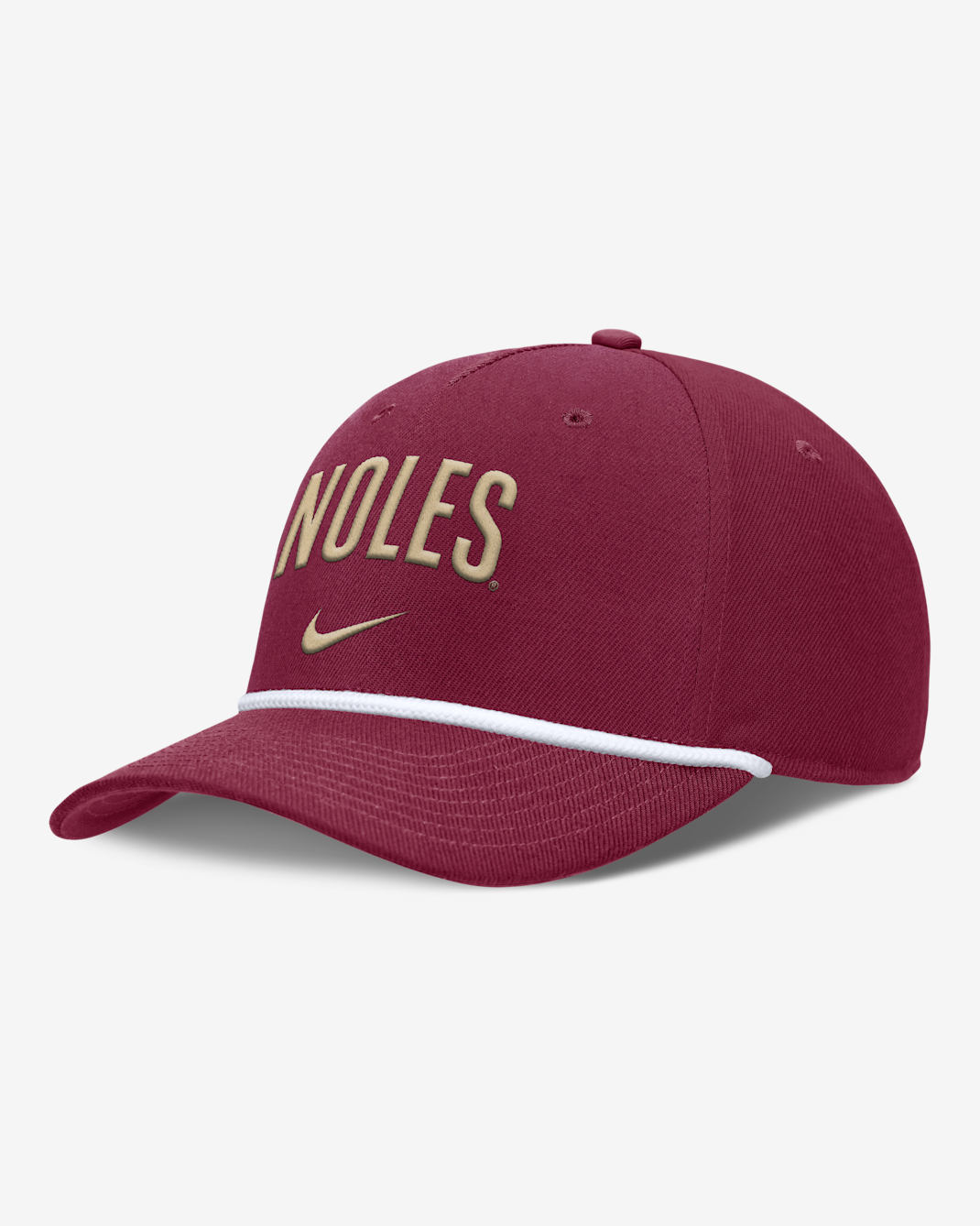 Florida State Primetime Rise Campus Men's Nike College Adjustable Hat - Maroon