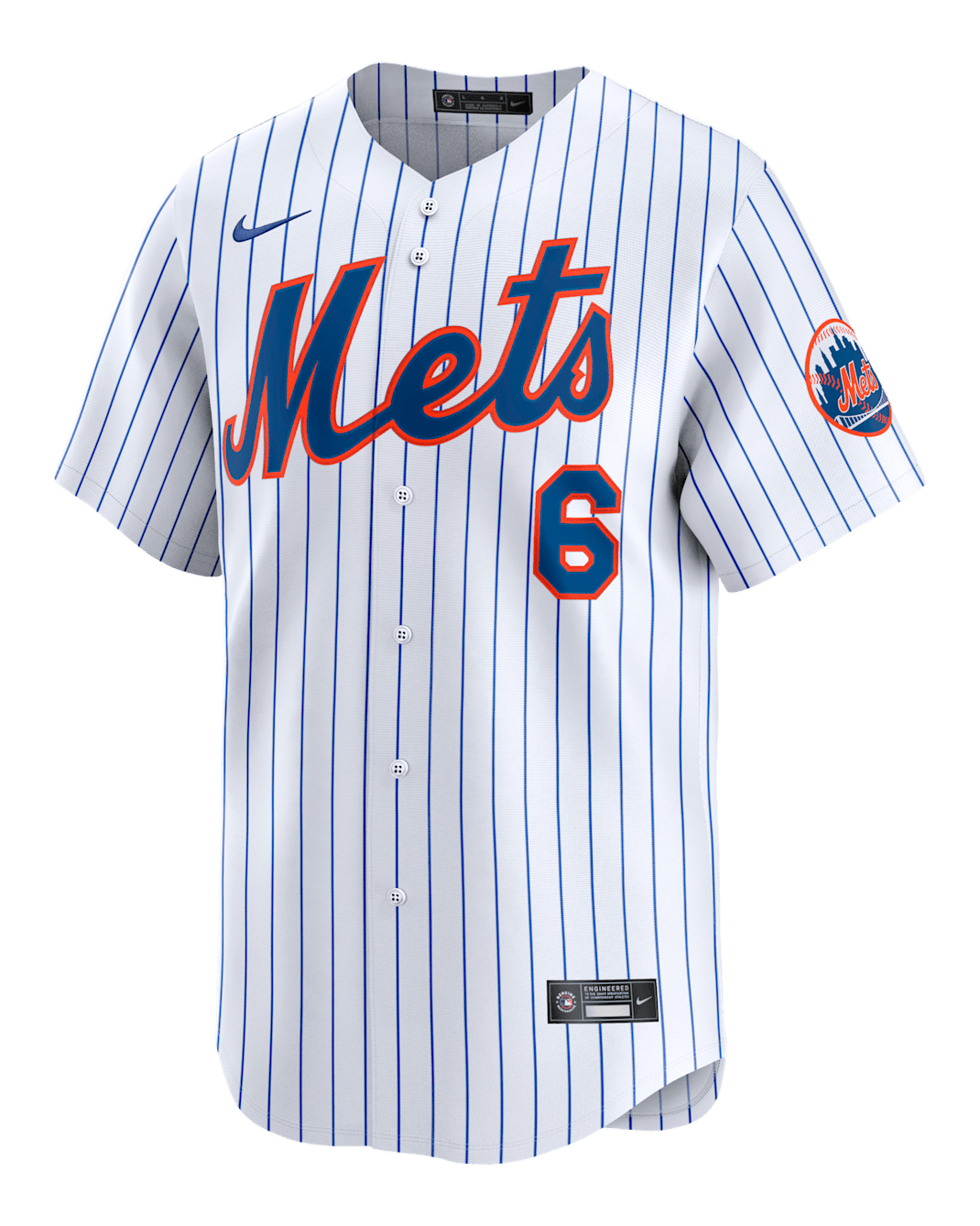 Jersey Nike Dri-FIT ADV de la MLB Limited para hombre Starling Marte New York Mets - Blanco