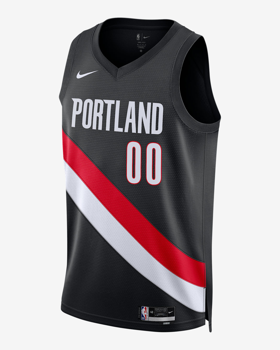 Jersey Nike Dri-FIT de la NBA Swingman para hombre Scoot Henderson Portland Trail Blazers Icon Edition - Negro