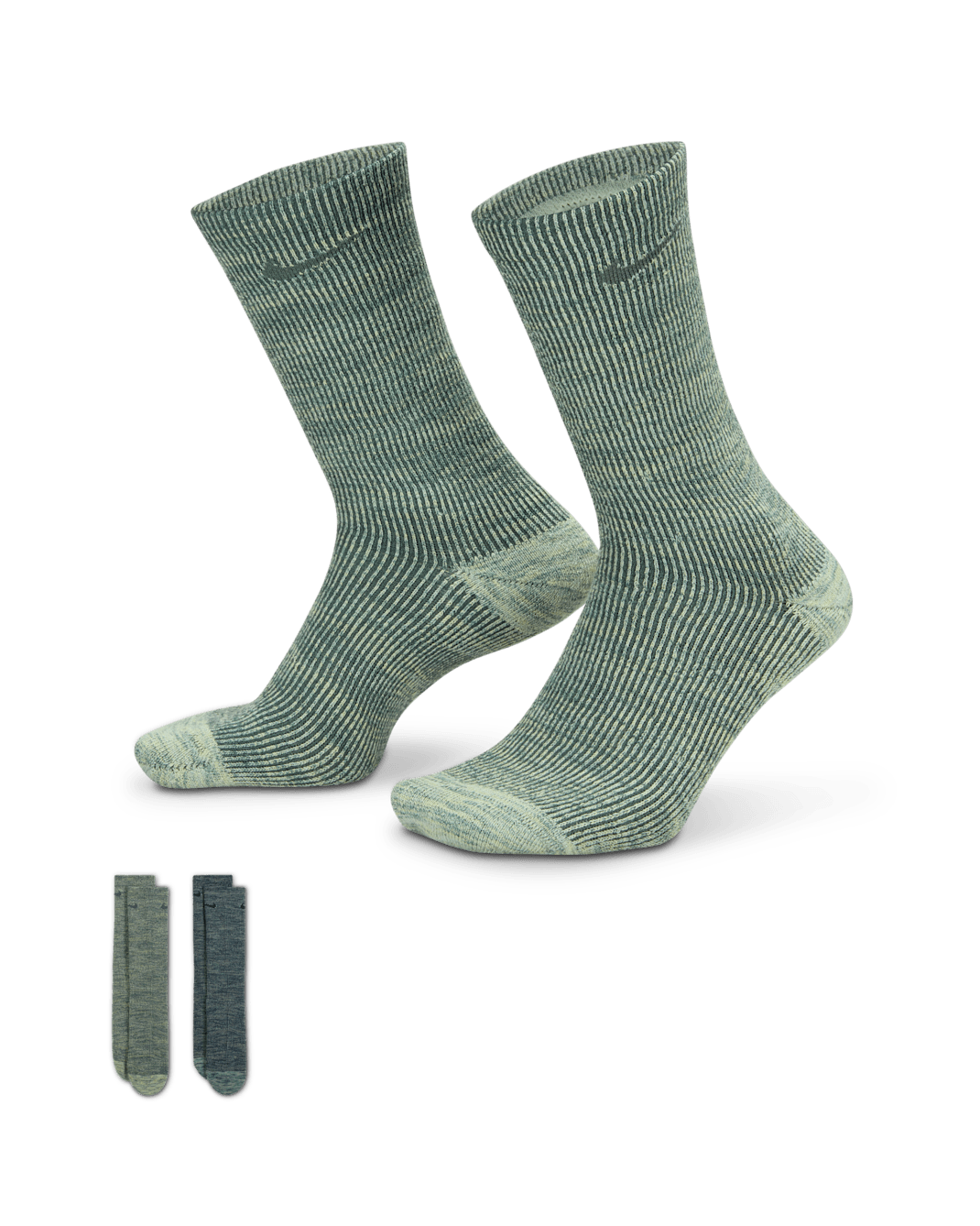 Nike Everyday Cushioned Crew Socks (2 Pairs) - Multi-Colour