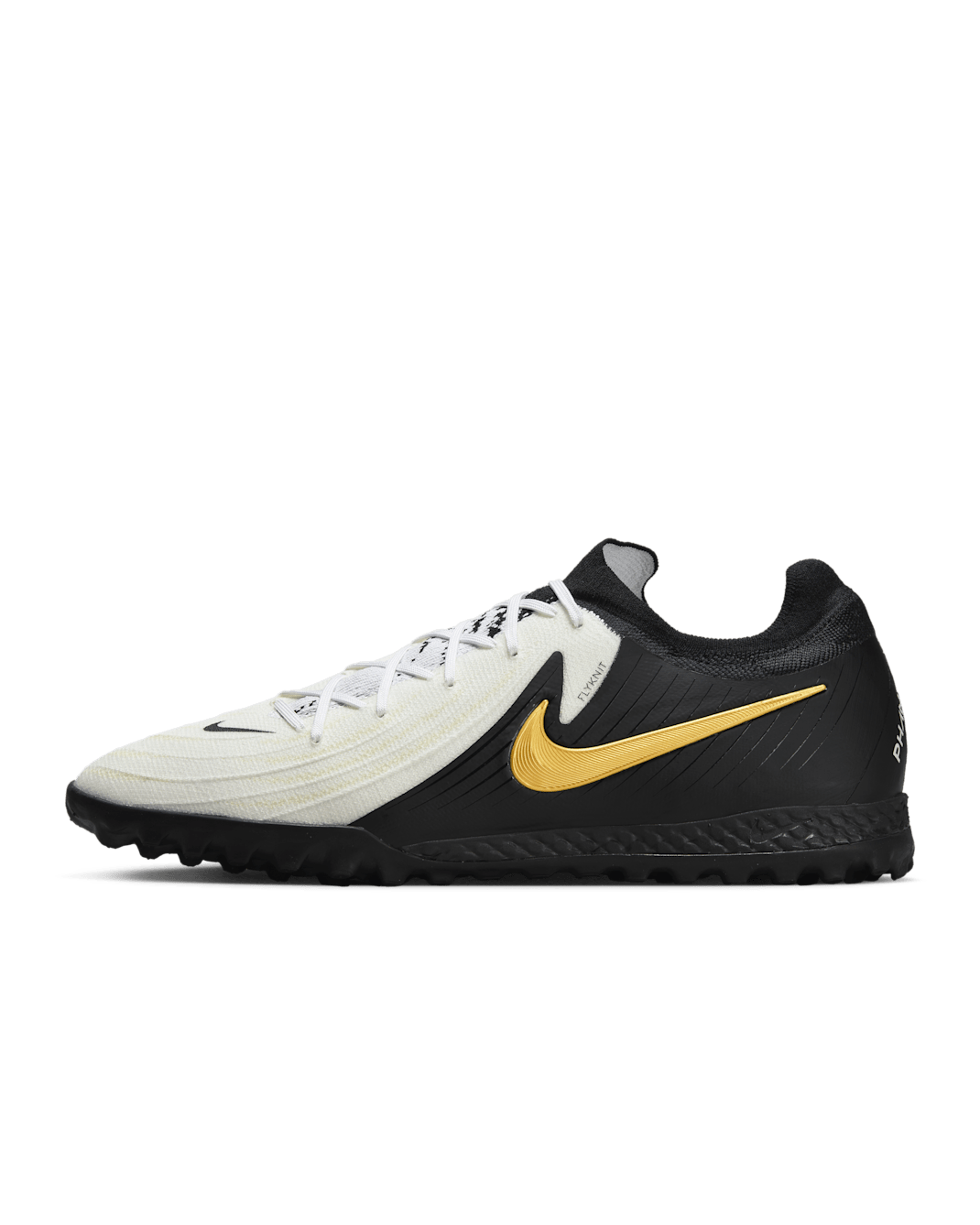 ナイキ ファントム GX 2 プロ ターフ ローカット サッカーシューズ - ホワイト/メタリックゴールドコイン/ブラック