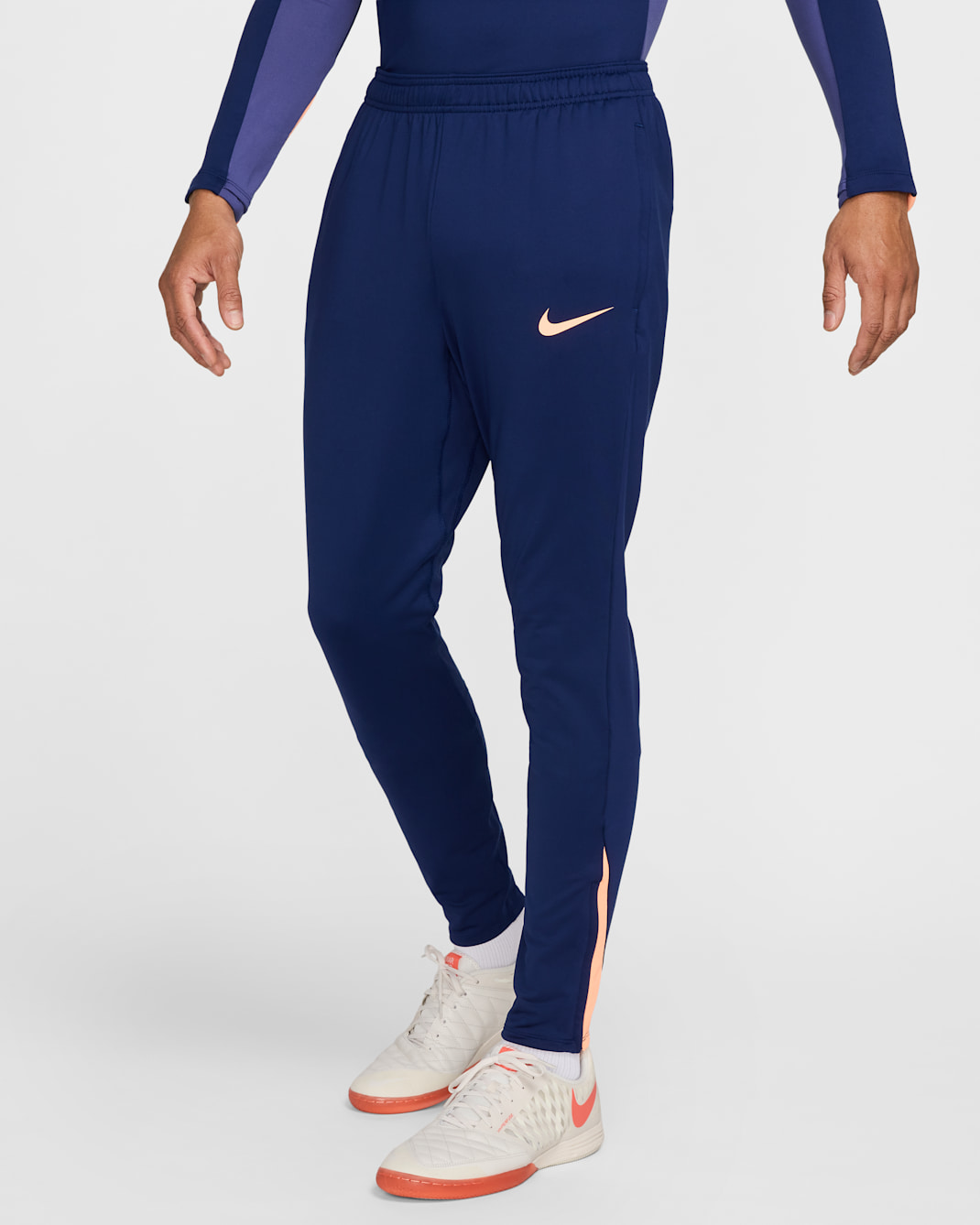 Nike Strike Men's Dri-FIT Football Pants - Blue Void/Blue Void/Orange Pulse/Orange Pulse
