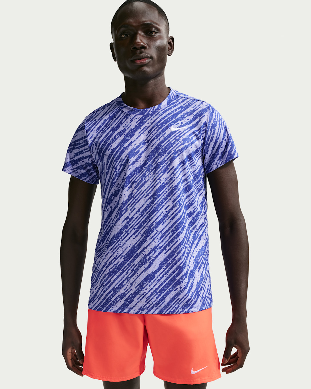 NikeCourt Victory Dri-FIT Tennisoberteil für Herren - Lapis/Weiß