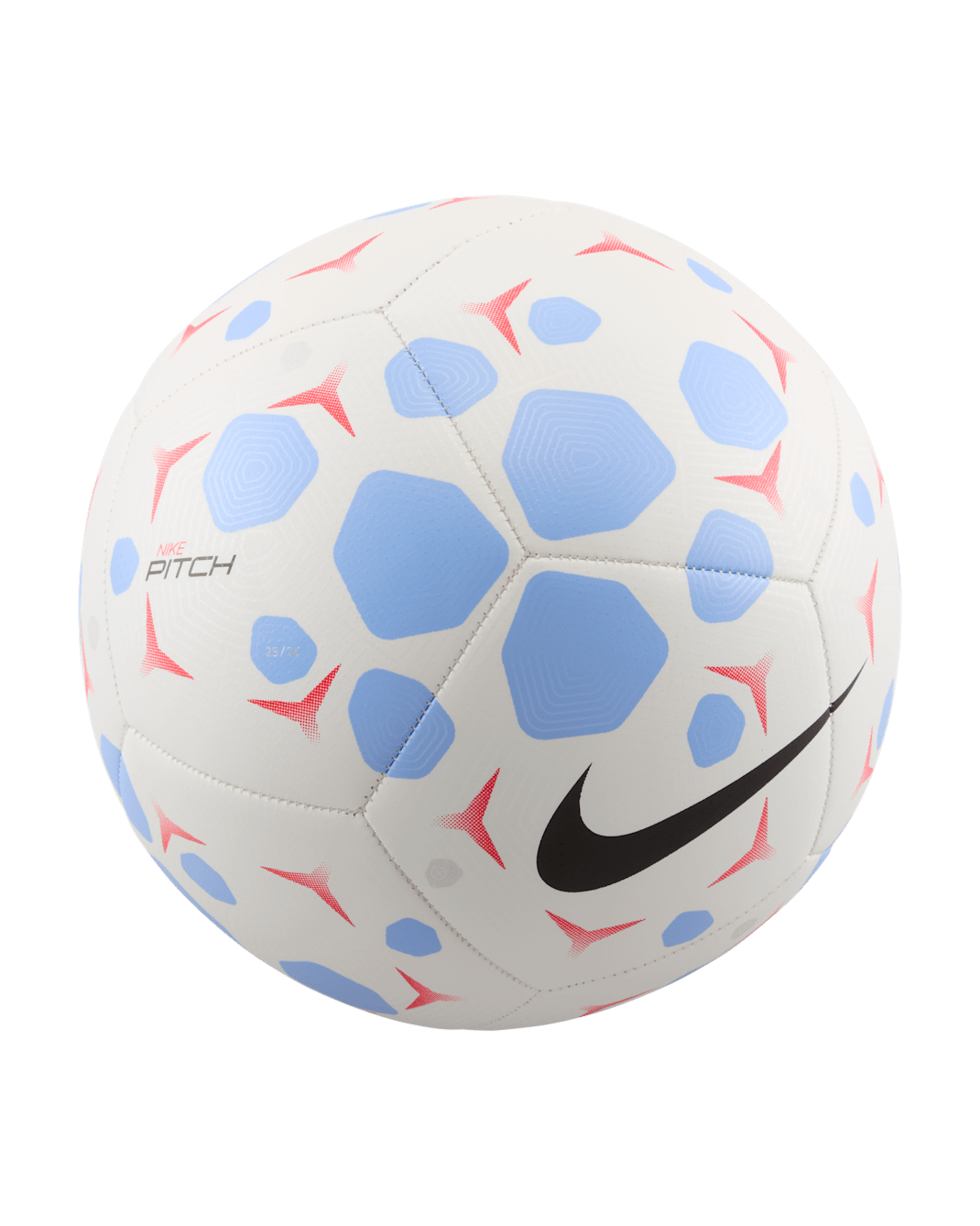 Ballon de foot Nike Pitch - Blanc/Royal Tint/Noir