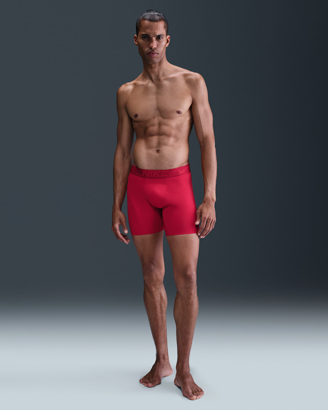 Nike Elite Micro Men's Dri-FIT ADV Boxer Briefs - Mahogany